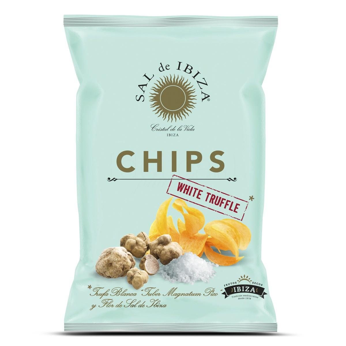 Patatas chips Trufa Blanca Sal de Ibiza 125 g