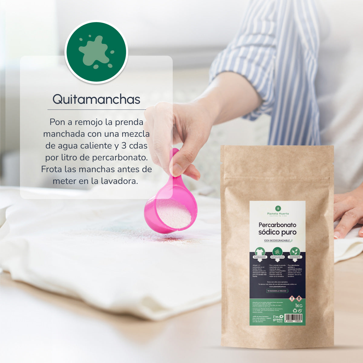 Opakowanie 3xPercarbonate Sodium Planet Garden 1 Kg