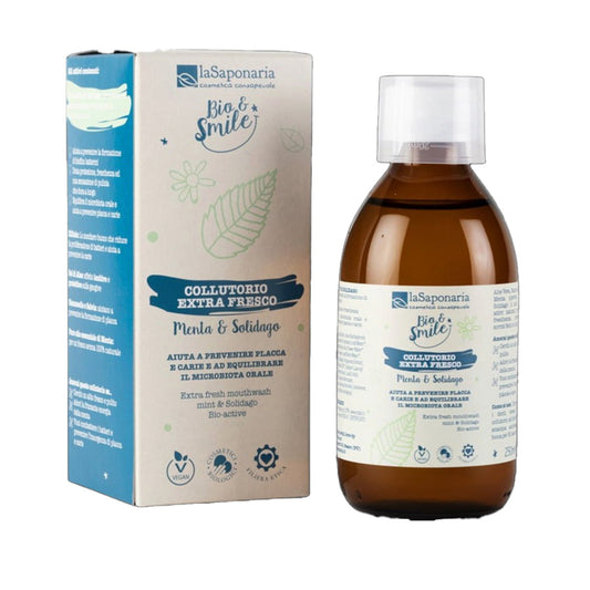 Bain de bouche Extra frais à la menthe et au solidago 250 g