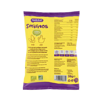 Smilitos, biologische maïssnacks Smileat 38 g