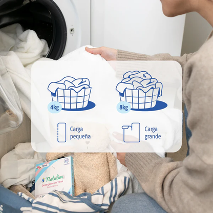 Pakket wasmiddel 20 wasbeurten Natural + Bosparels Aurora