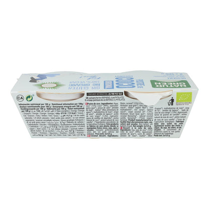 Postre de Coco Nature Naturgreen, 2 X 125 g