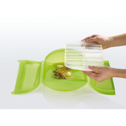 Dampfgarer mit Tablett für 3-4 Personen Lékué