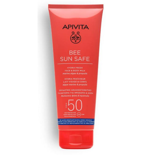 Apivita Hydra Fresh Sun Milk SPF50, 100 ml