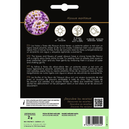 Aliso Rocalba edible flower seeds