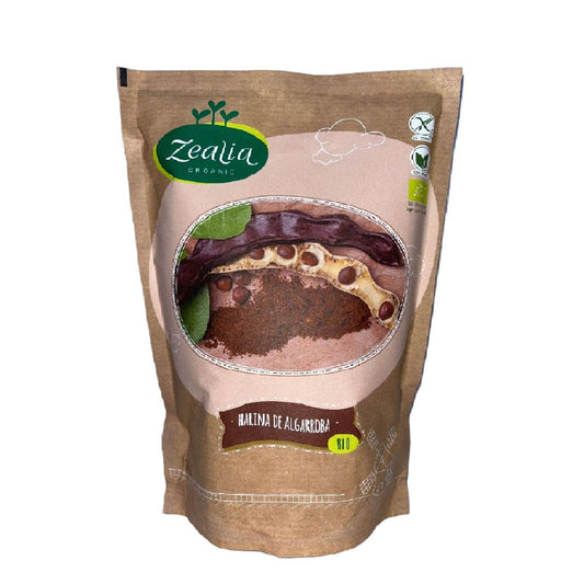 Glutenfreies Bio-Johannisbrotmehl Zealia 500 g