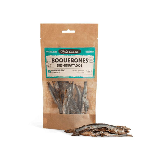 Naturalna przekąska Suszone sardele Wild Balance 40 g