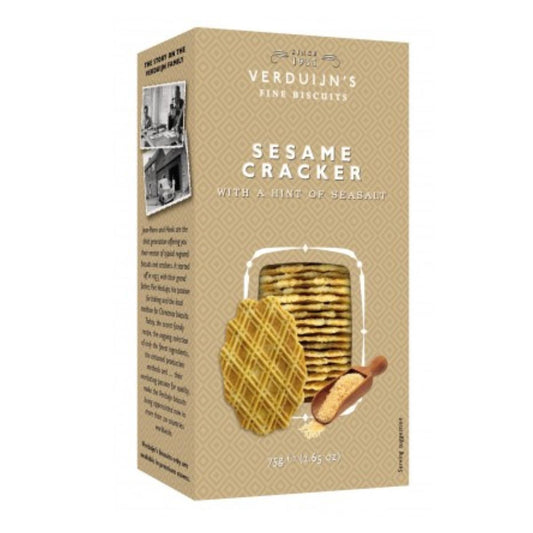 Cracker mit Sesam und Meersalz Verduijns 75g
