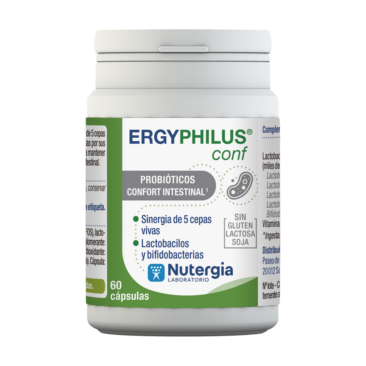 Ergyphilus Confort Nutergia, 60 capsules