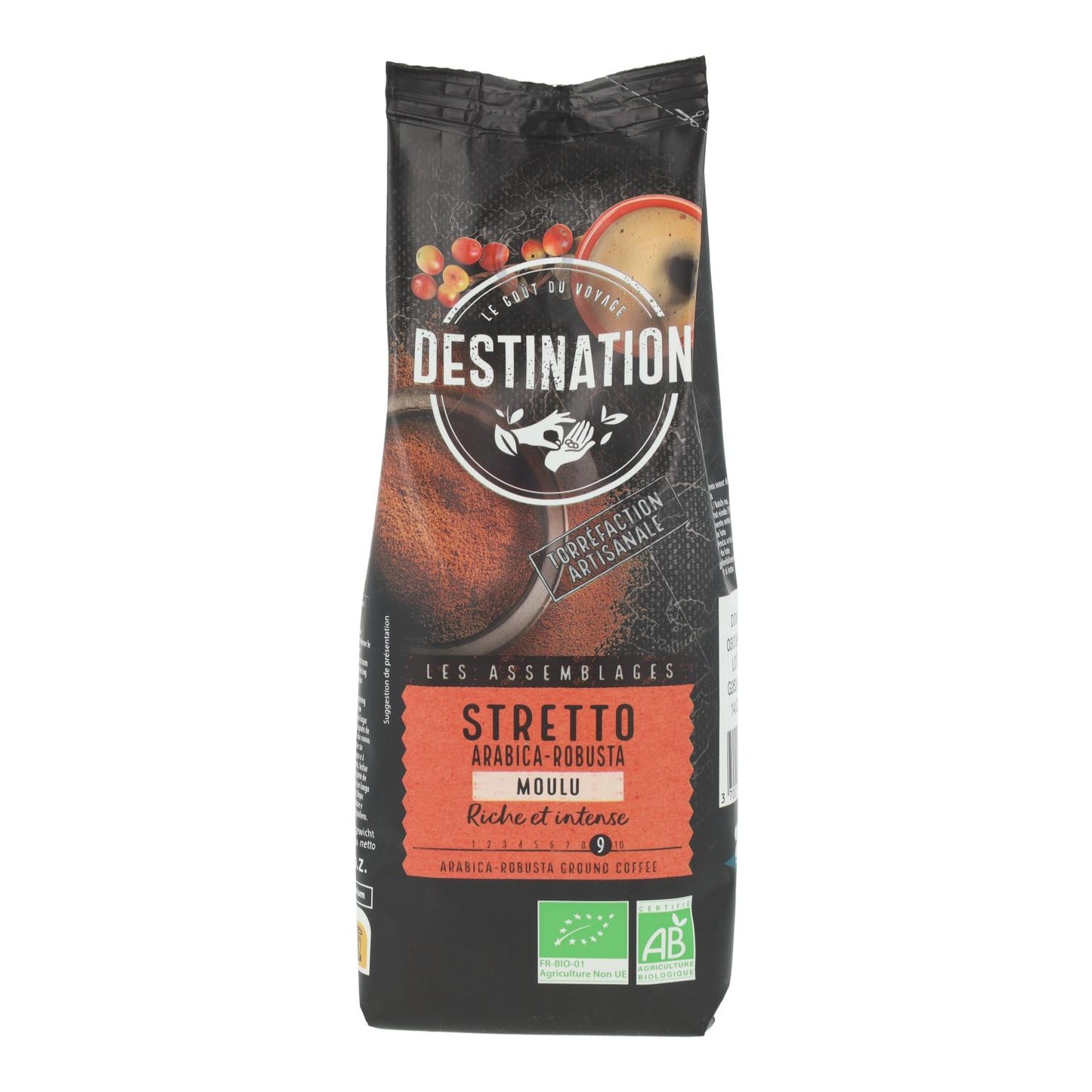 Kawa Stretto Italiano mielona BIO 250 g