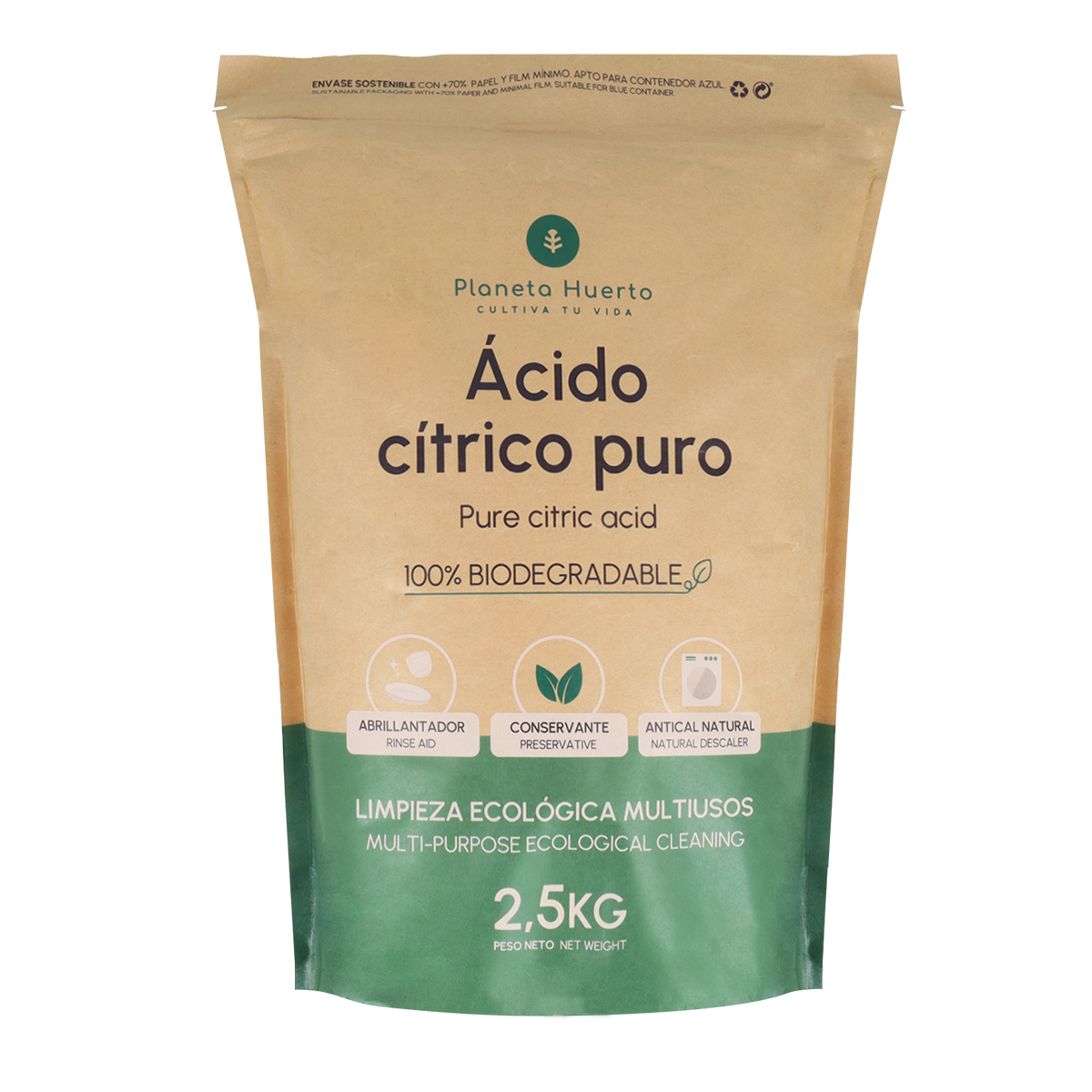 Citronsyra Planeta Huerto 2,5 Kg
