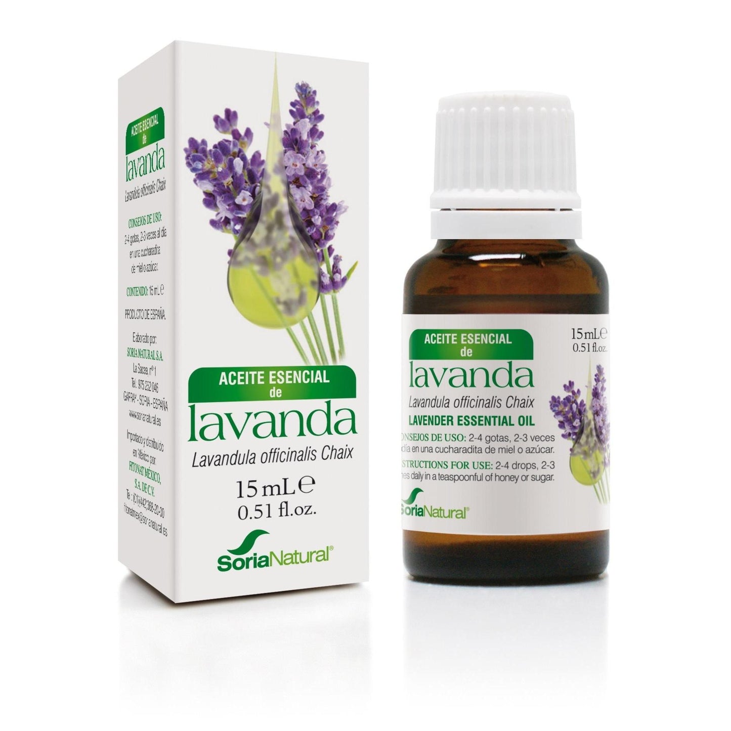 Esencia De Lavanda 15 Ml Soria