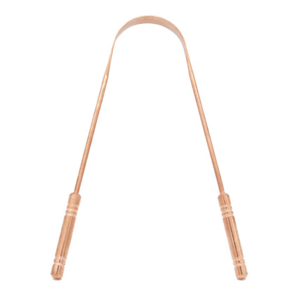 Grattoir à langue en cuivre Indiaveda