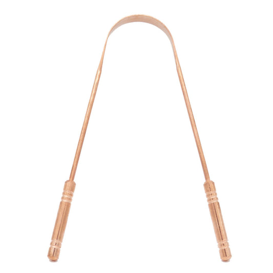 Grattoir à langue en cuivre Indiaveda