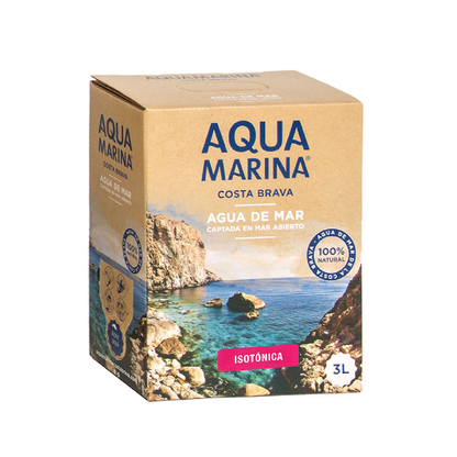 Agua De Mar Isotónica B&B Aquamarina 3 L.