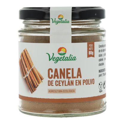 Ceylon-kaneelpoeder Bio Vegetalia 80 g