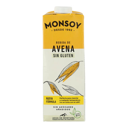 Bezglutenowy napój BIO z owsa Monsoy 1 l