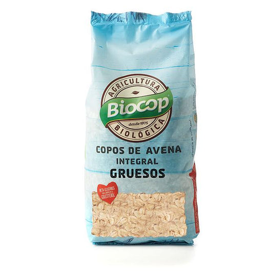 Flocons d'avoine complète grossiers BIO Biocop, 500 g