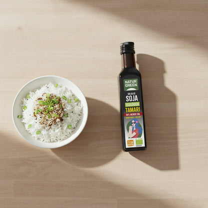 Tamari med reducerat saltinnehåll Bio NaturGreen 250 ml