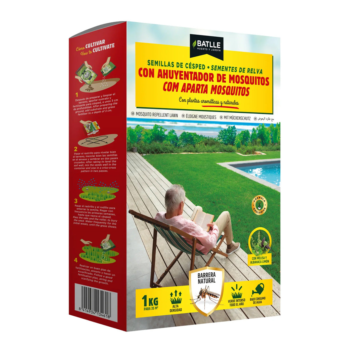 Gras-Samen zur Abwehr von Mücken Batlle 1 kg