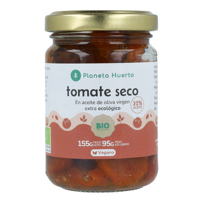 Tomate seco en aceite de oliva virgen extra ECO Planeta Huerto 155 g