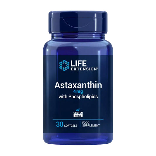 Astaxanthine avec phospholipides 4 mg, Life Extension 30 perles