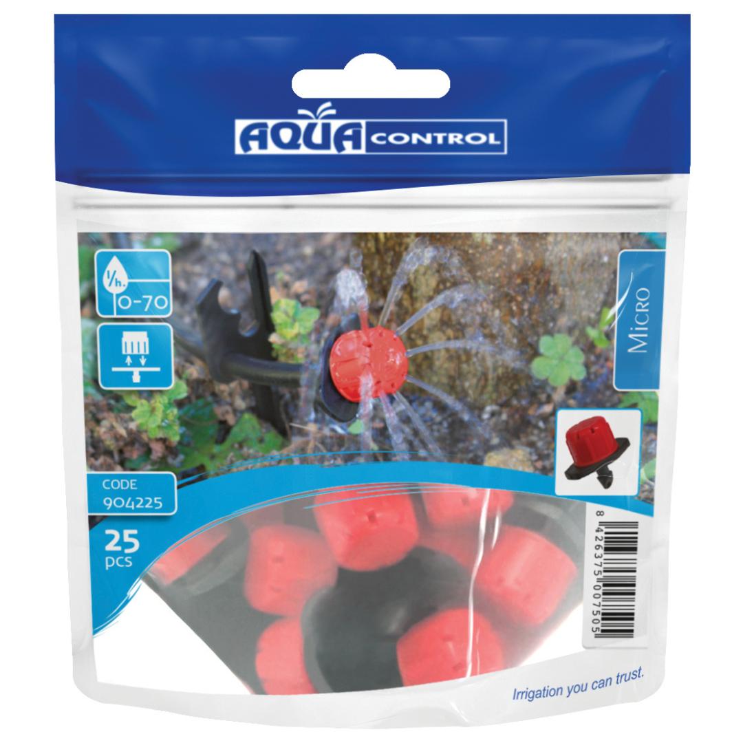 Goutteur réglable 0-70 l/h Aqua Control 25 unités