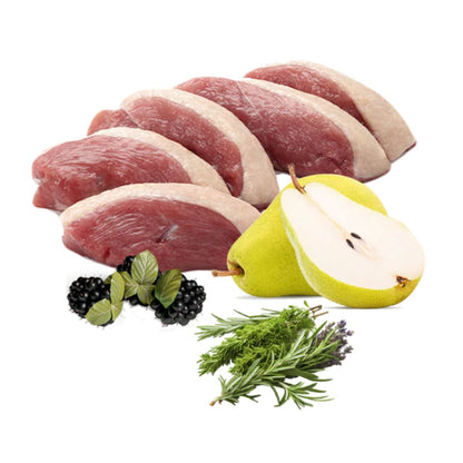 Natvoer Barf voor honden Sublime van eend BIO Puromenu 400 g