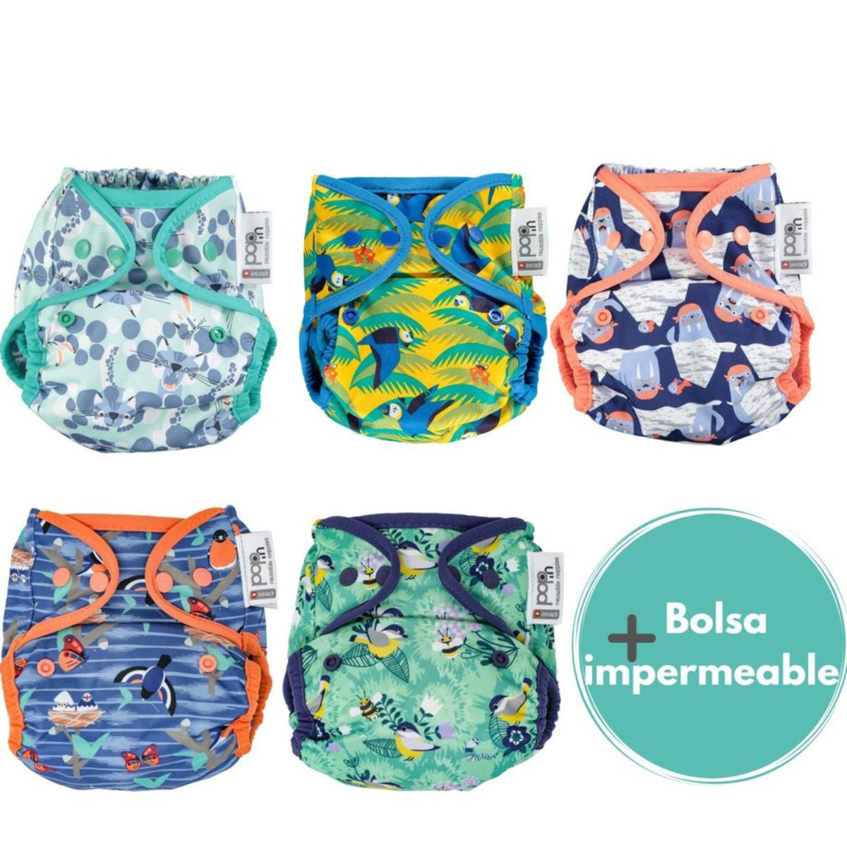 5-pack Pop-in-spännen