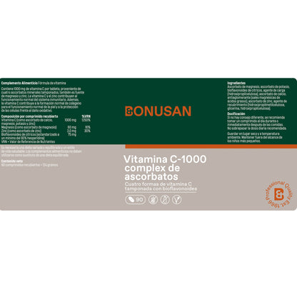 Vitamine C-1000 complex van ascorbaten, Bonusan 30
