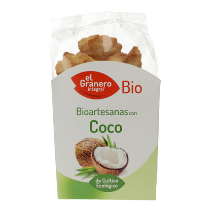 Biscuits artisanaux à la noix de coco bio El Granero, 220 g