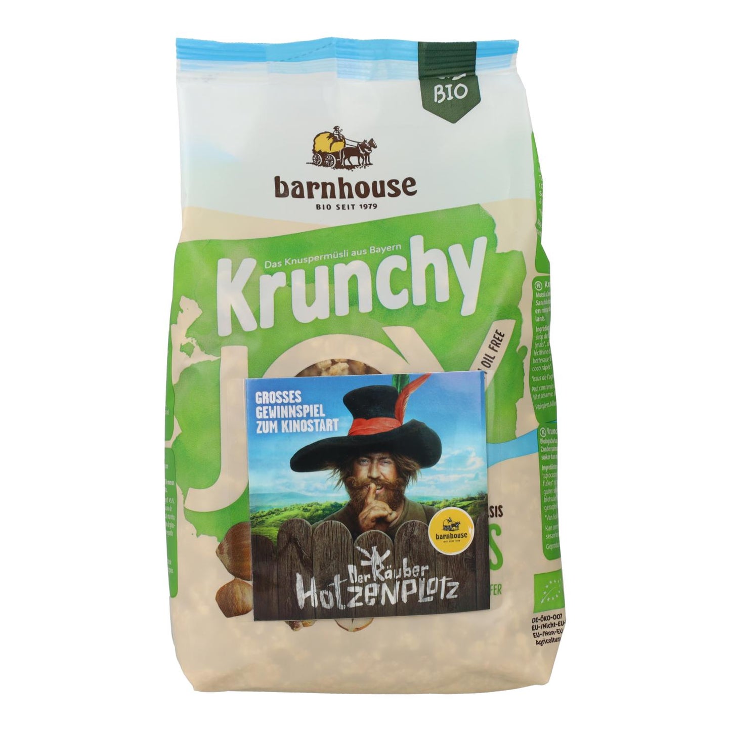 Muesli krunchy joy con nocciole BIO Barnhouse 375 g