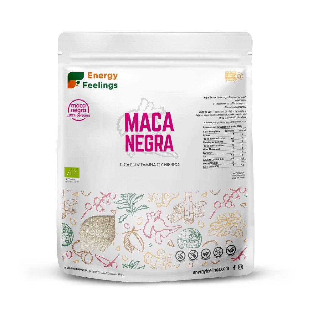 Zestaw 2x czarna maca ECO w proszku Energy Feelings 1 kg