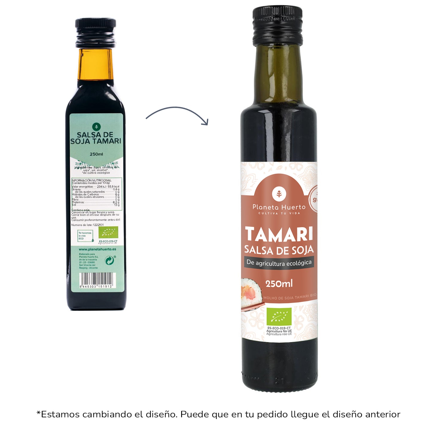 Planet Garden ECO Tamari sojasås 250 ml