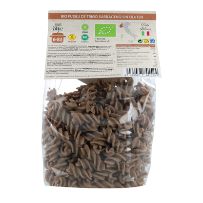 Fusilli di grano saraceno senza glutine bio Sol Natural 250 g