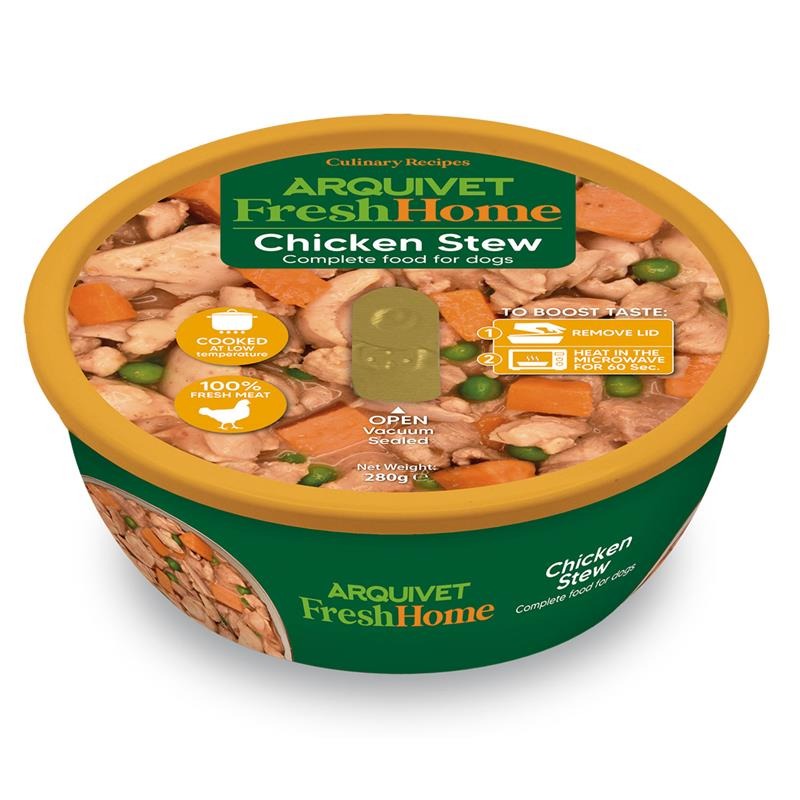 Arquivet Fresh Home Chicken Stew Nassfutter mit Huhn für Hunde 280 g