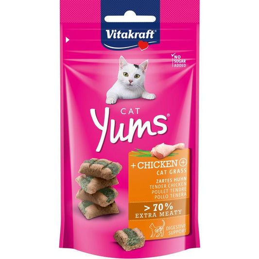 Vitakraft Cat Yums Kurczak z kocimiętką 40 g