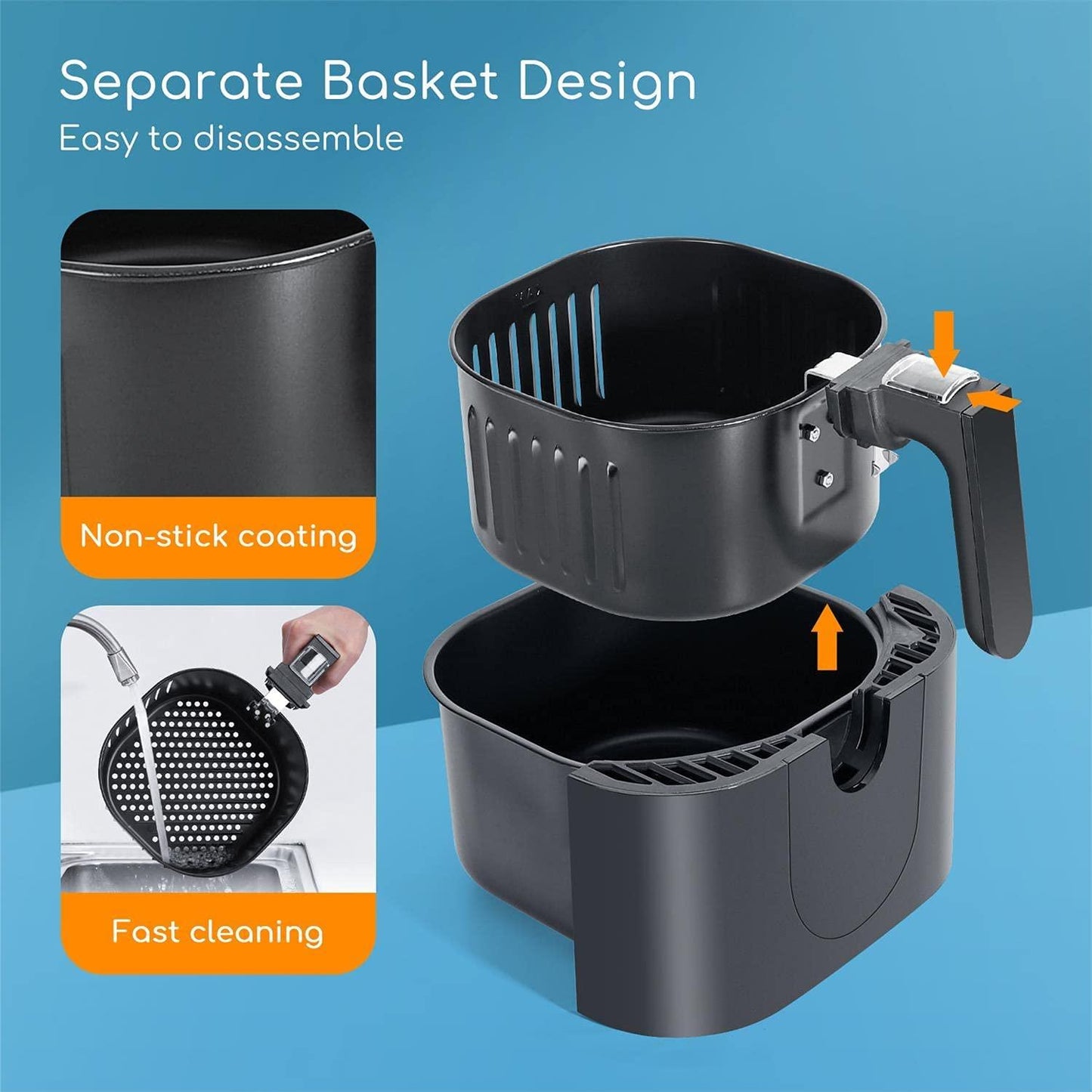 Heißluftfritteuse 3,5 l Mini Box Aigostar