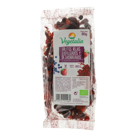 Vegetalia Organic Freeze-Dried Red Fruit Mix 80 g