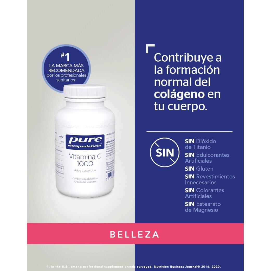 Vitamina C 1000 90cap Pure Encapsulations