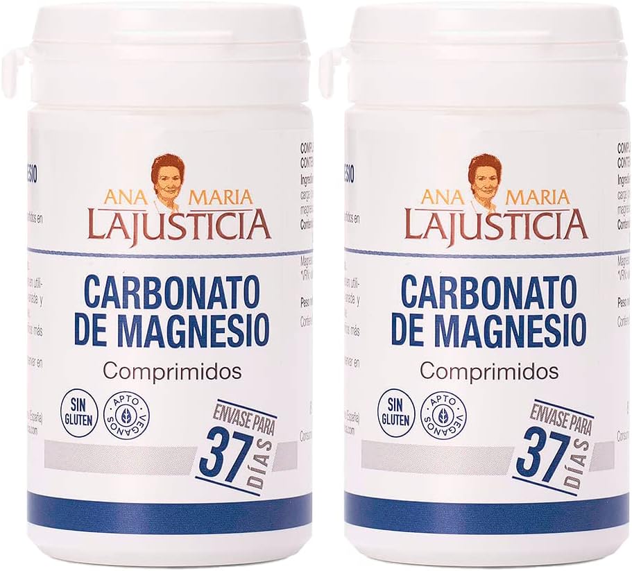 2er-Pack Magnesiumcarbonat Ana Maria LaJusticia, 75 Tabletten