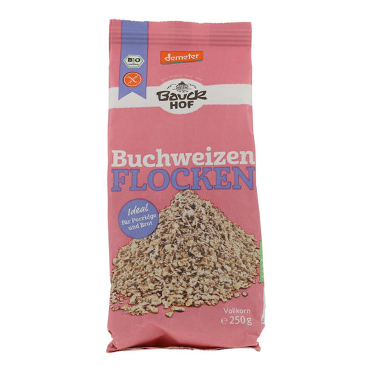 Glutenfreie Buchweizenflocken von Bauckhof 250 g
