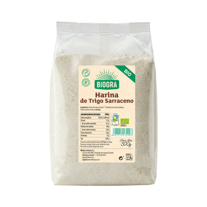 Fullkornsmjöl av sarraceno Bio 500 g Biográ