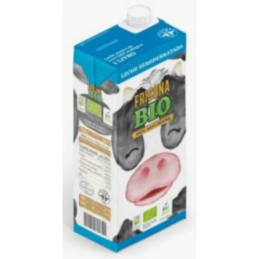 Lait de Frison demi-écrémé bio 1L