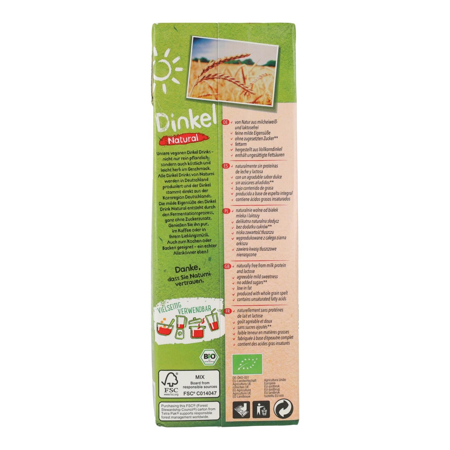 Natumi Bio-Dinkeltrink 1 l