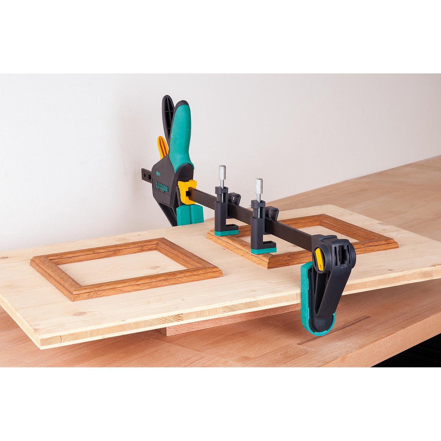 Sargento apalacantos voor randen 2 stuks Wolfcraft 3037000