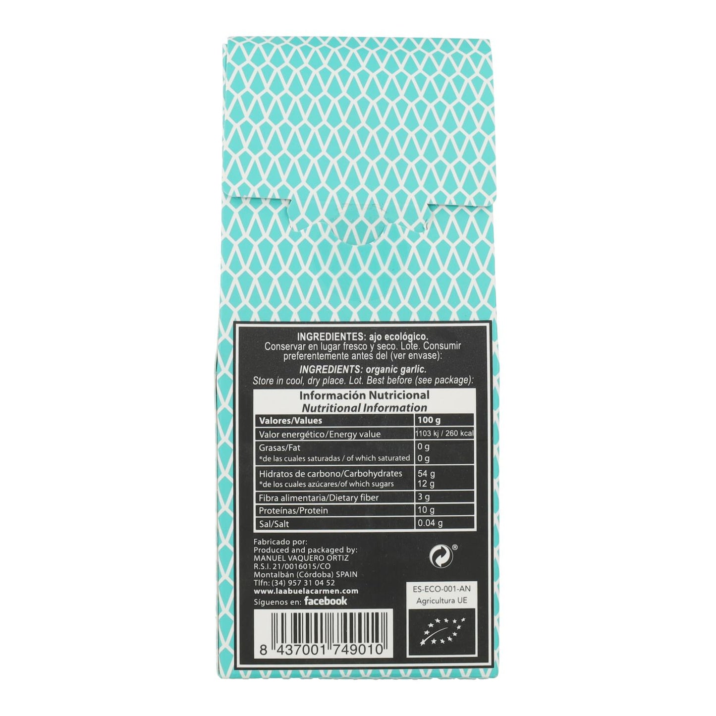 Ajo Negro de Córdoba ecológico (2 cabezas)