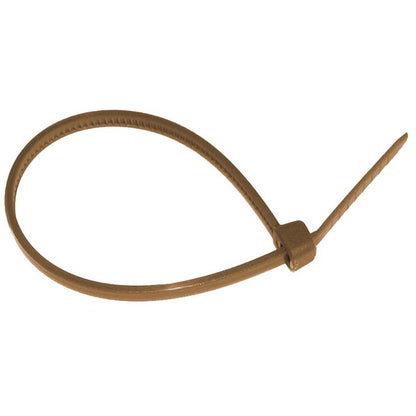 Brązowe opaski zaciskowe Biotop