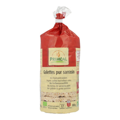 Galettes de sarrasin sans gluten Priméal, 100 g