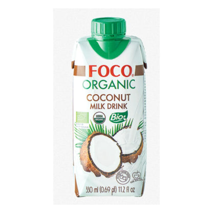 Ekologisk kokosmjölkdryck Foco 330 ml.